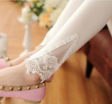 Load image into Gallery viewer, Diamond Lace Fitness High Waist Legging