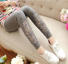 Load image into Gallery viewer, Diamond Lace Fitness High Waist Legging