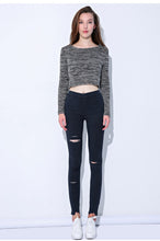 Load image into Gallery viewer, High Waist Legging Slim Trousers