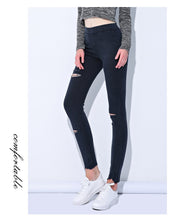 Load image into Gallery viewer, High Waist Legging Slim Trousers