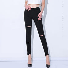 Load image into Gallery viewer, High Waist Legging Slim Trousers