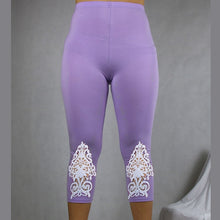 Load image into Gallery viewer, Cotton Short Lace Leggings