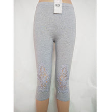Load image into Gallery viewer, Cotton Short Lace Leggings