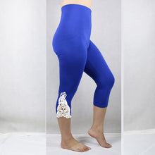 Load image into Gallery viewer, Cotton Short Lace Leggings