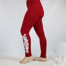 Load image into Gallery viewer, Cotton Short Lace Leggings