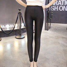 Load image into Gallery viewer, Solid Color Fluorescent Shiny Leggings
