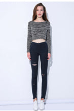Load image into Gallery viewer, High Waist Legging Slim Trousers
